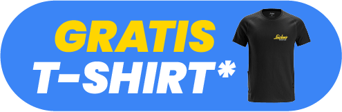 GRATIS Snickers Stay Fresh Tech T-shirt bij 2 Snickers werkbroeken 6218 en/of 6318