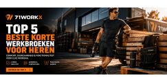 Top 5 korte werkbroeken voor heren van 71Workx