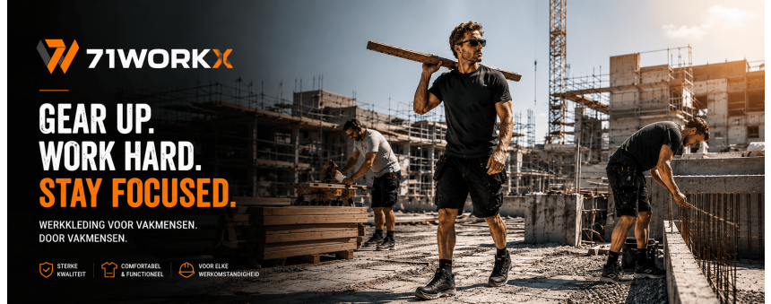 Top 10 zomerwerkkleding 2026 van 71Workx