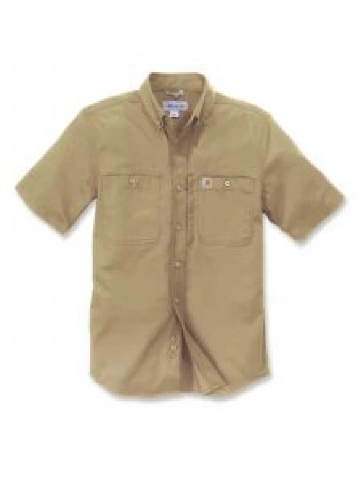 Carhartt 102537 Rugged Professional k/m Work Shirt - Dark Khaki