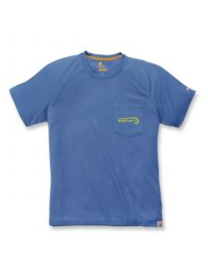 Carhartt 103570 Force Fishing Graphic s/s T-Shirt - Federal Blue