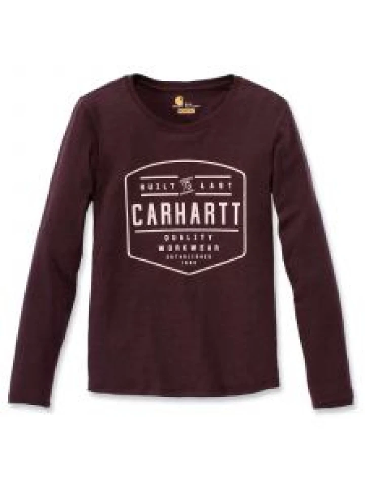 Carhartt 103929 Lockhart Graphic T-Shirt l/m - Fudge Heather