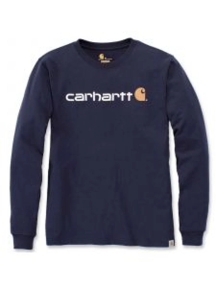 Carhartt 104107 Signature Graphic T-Shirt l/m - Navy