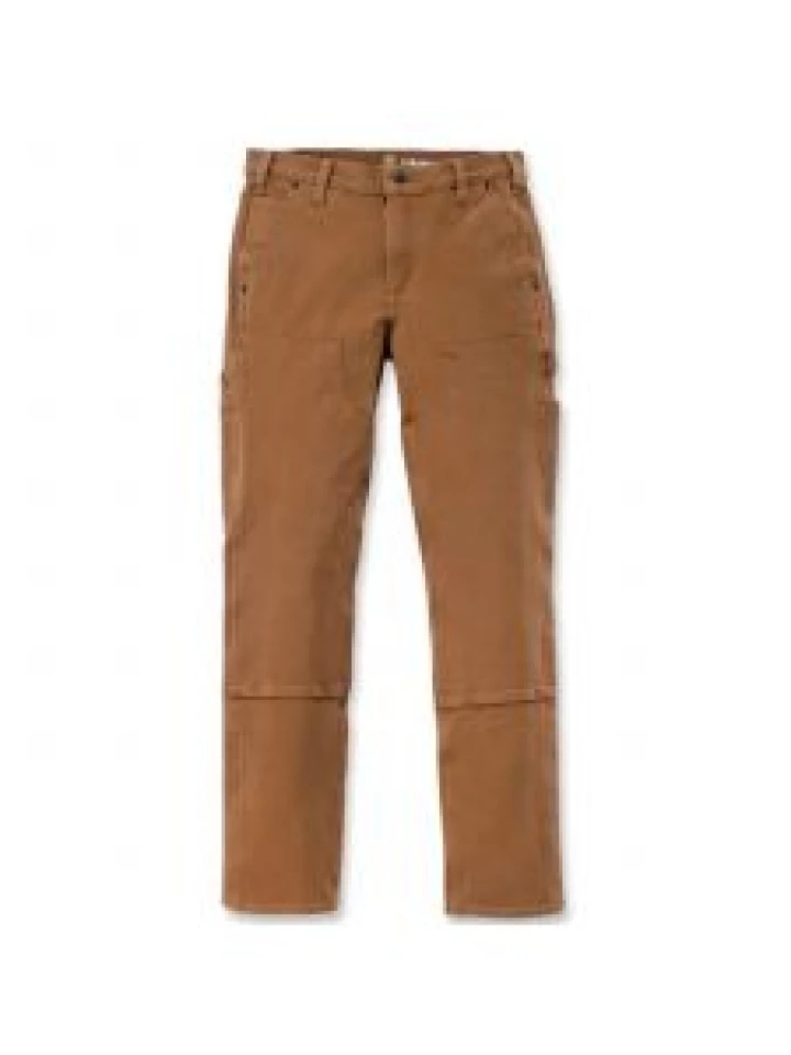 Carhartt 104296 Women's Stretch Twill Double Front Trousers - C. Brown