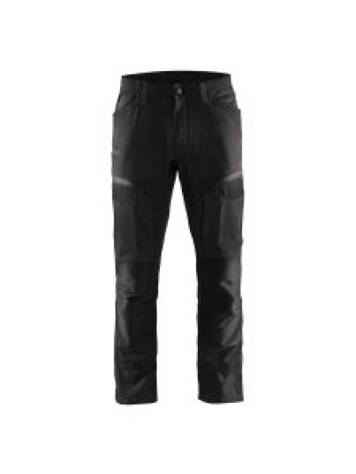Blåkläder 1456-1845 Service Trousers Stretch - Black/Dark Grey