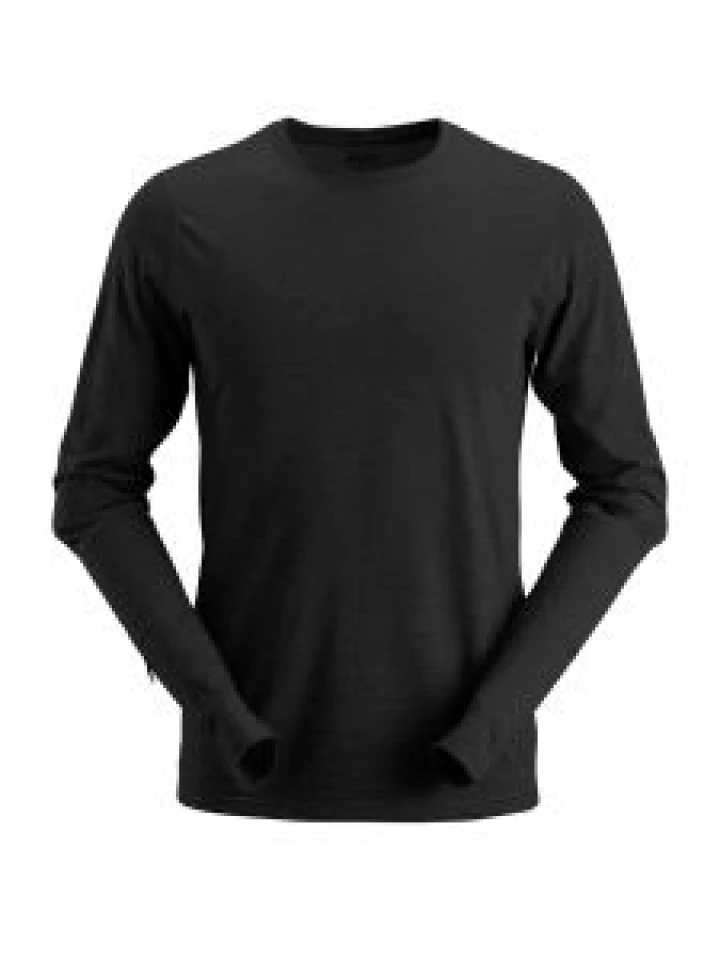 Snickers 2427 AllroundWork Wool T-Shirt with Long Sleeves