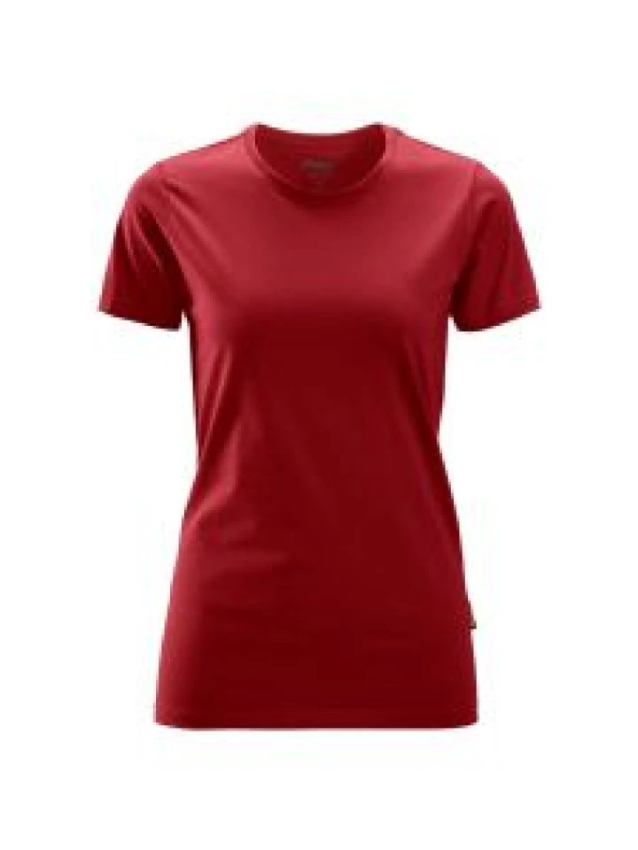 Snickers 2516 Dames T-Shirt - Chili Red
