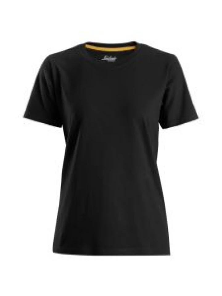 Snickers 2517 AllroundWork, Dames T-shirt Biologisch Katoen - Black