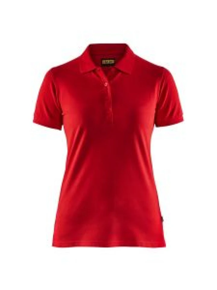 Blåkläder 3307-1035 Women's Pique Polo Shirt - Red