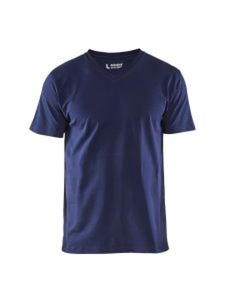 T-shirt V-Neck 3360 Marineblauw - Blåkläder