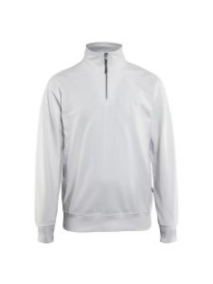 Blåkläder 3369-1158 Sweatshirt Half-Zip - White
