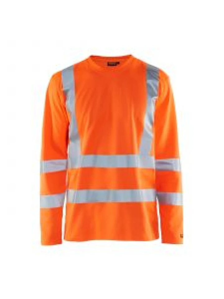 UV T-Shirt High Vis Long Sleeve 3381 High Vis Oranje - Blåkläder
