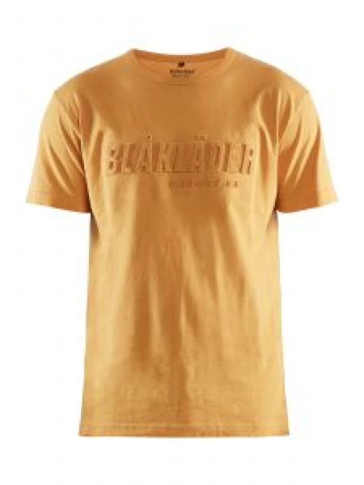 3531-1042 Werk T-Shirt 3D 3709 Honinggoud Blåkläder 71Workx Voorkant