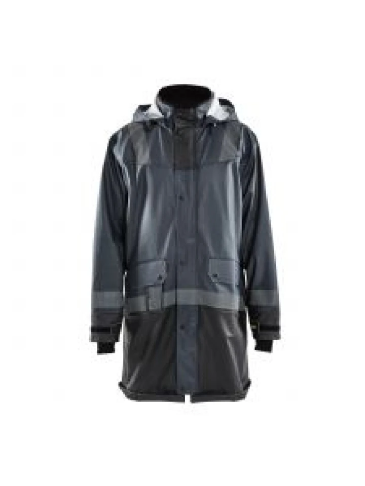 Rain Coat Level 2 4321 Donkergrijs/Zwart - Blåkläder