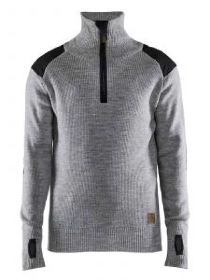 4630-1071 Work Sweater Wool Regular Fit - Blåkläder