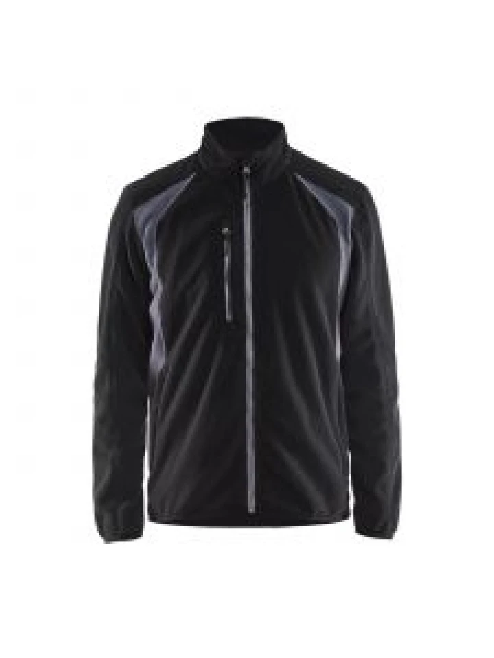 Fleece Jacket 4730 Zwart/Grijs - Blåkläder