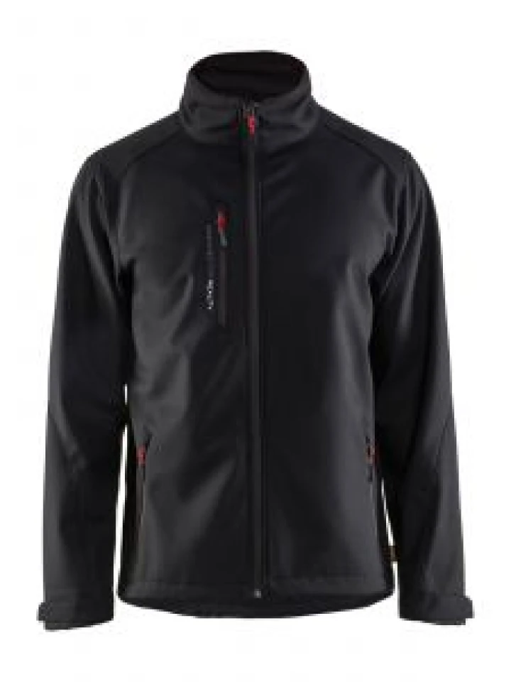 4752-2516 Jacket Softshell - 9900 Zwart - Blåkläder