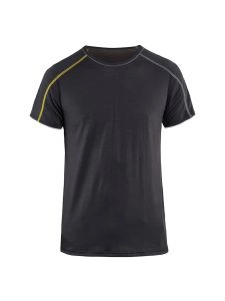 Blåkläder 4798-1734 Underwear T-shirt s/s XLight 100% Merino - Dark Grey