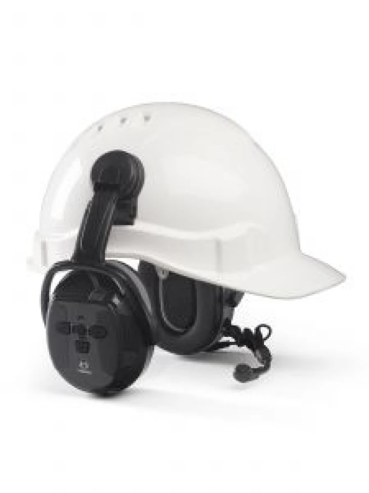 Hellberg Xstream LD Bevestiging Gehoorbeschermers Cap/Helm (Active Listening)