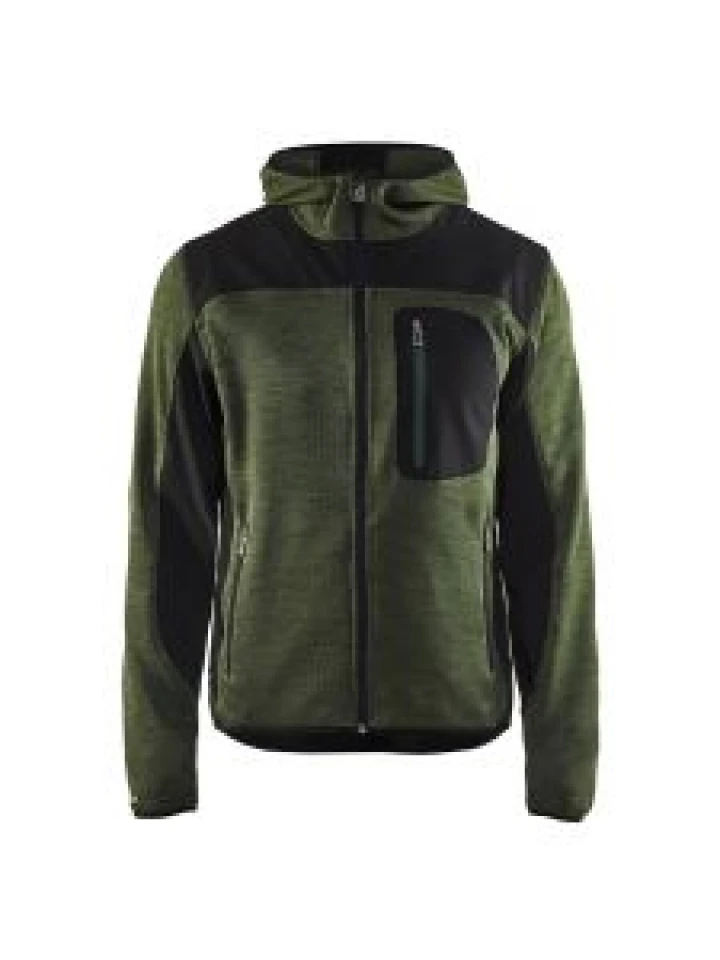 Blåkläder 4930-2117 Knitted Jacket - Army Green
