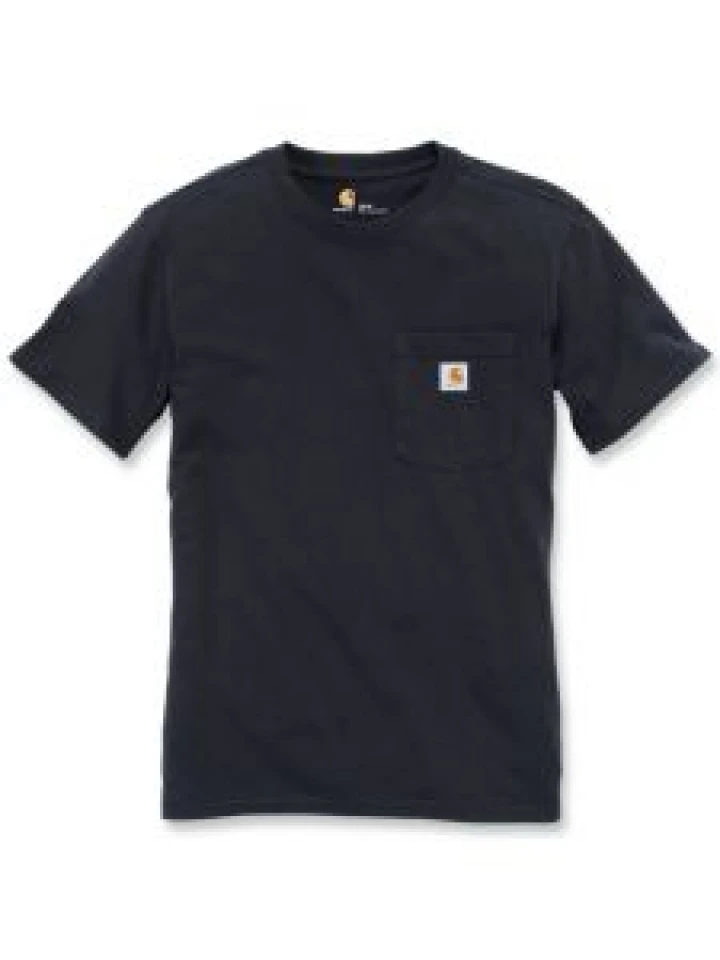 Carhartt 103067 Women's Pocket T-Shirt k/m - Black