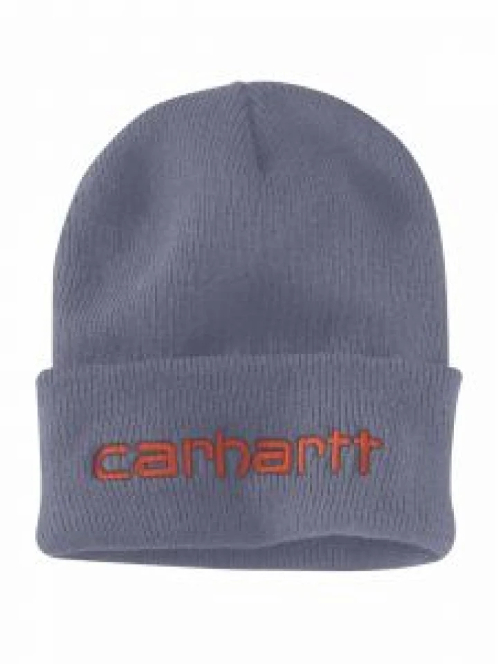 104068 Beanie Knit Insulated Graphic Logo - Carhartt