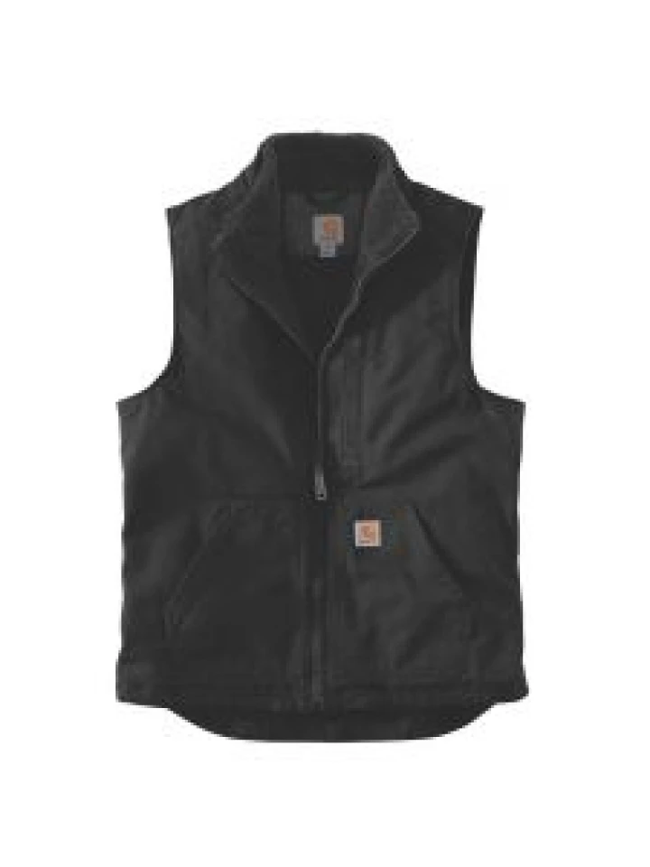 Carhartt 104277 Washed duck Sherpa lined mock neck vest