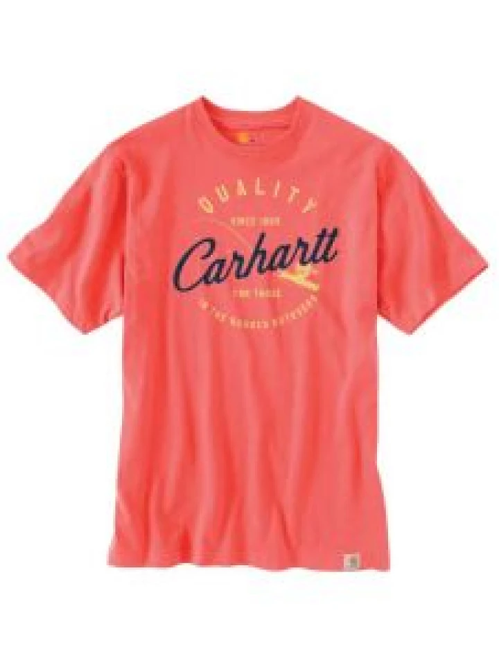 Carhartt 104265 Southern Graphic T-Shirt - Hot Coral