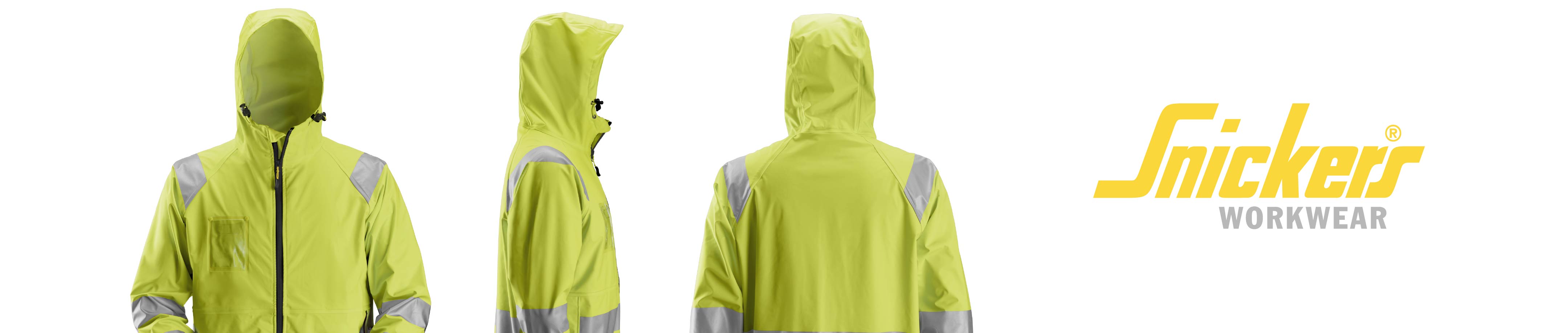 Snickers high vis regenkleding