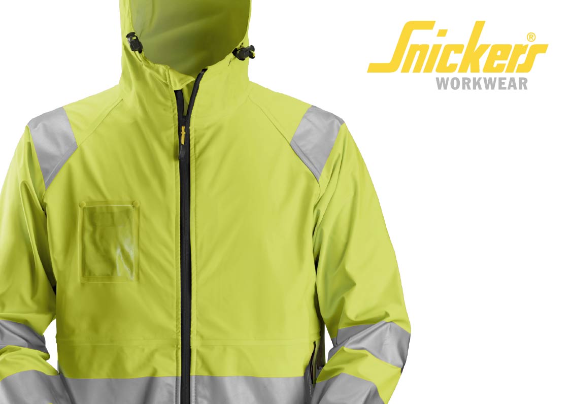 Snickers high vis regenkleding