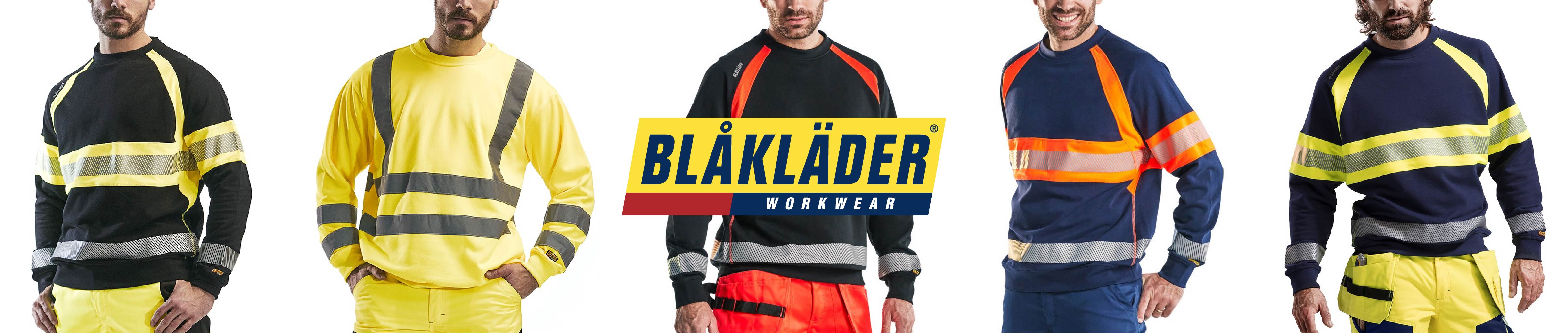 Blåkläder high vis werktruien