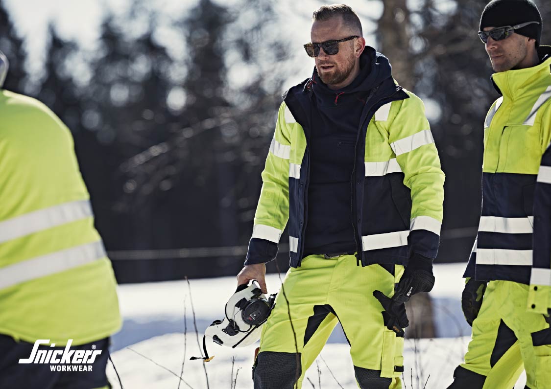 Snickers high vis werkkleding