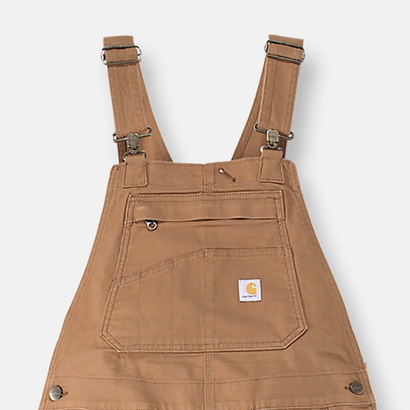 Carhartt Duck Bib Overall Dames 106001 Bruin - 71workx.nl