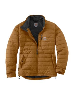 102208 Werkjas Gilliam Lichtgewicht Carhartt 71workx Brown BRN voor