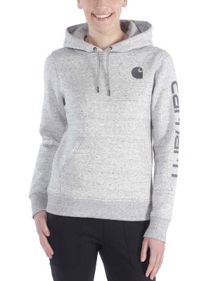 102791 Dames Hoodie met Mouw Logo - Carhartt