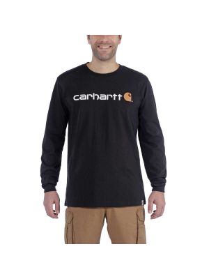 Carhartt 104107 Signature Graphic T-Shirt l/m - Black