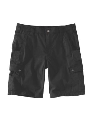 104727 Korte Werkbroek Ripstop Cargo - Black N04 - Carhartt - voor