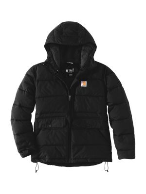 105457 Dames Werkjas Montana Gevoerd Waterafstotend Carhartt Black N04 71workx voor