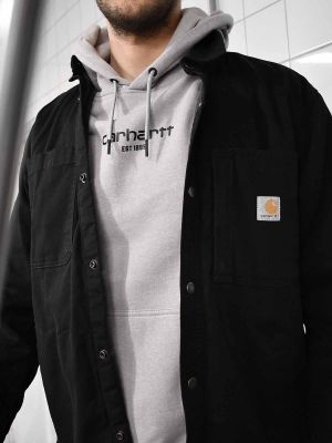 105532 Werkoverhemd Jack Stretch Canvas Fleece - Carhartt