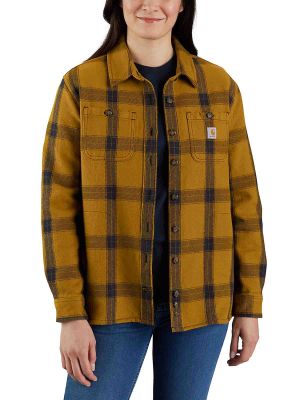 105576 Dames Werkoverhemd Shirt Twill Geruit - Carhartt