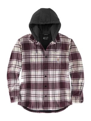 105621 Werkoverhemd Jack Flanel Fleece Gevoerd Carhartt Malt W03 71workx voor