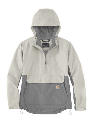 105861 Dames Werkjas Anorak Waterafstotend Carhartt 71workx Malt Asphalt W18 voor