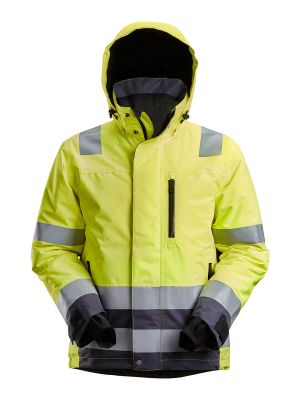 1132 High Vis Workjacket Allroundwork Waterproof - Snickers