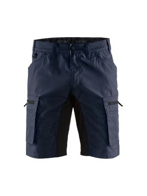 Service Short Stretch 1449 Donker Marineblauw/Zwart - Blåkläder