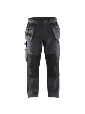 Blåkläder 1496-1330 Service Work Trouser Stretch with Holster Pockets - Medium Grey