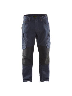 Blåkläder 1497-1141 Service Trouser Denim Stretch - Navy/Black