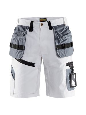 Blåkläder 1512-1210 Painter Shorts - White/Grey