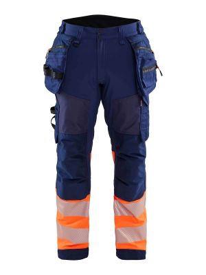 1821-2513 Werkbroek Softshell Blåkläder Marineblauw High Vis Oranje 8953 71workx Voor 1821-2513 Werkbroek Softshell Blåkläder Marineblauw High Vis Oranje 8953 71workx Voor