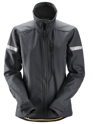 Snickers 1207 AllroundWork, Softshell Damesjack - Steel Grey