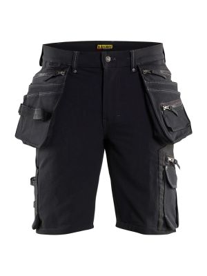 Blåkläder 1988-1644 Work Shorts 4-Way Stretch - Black